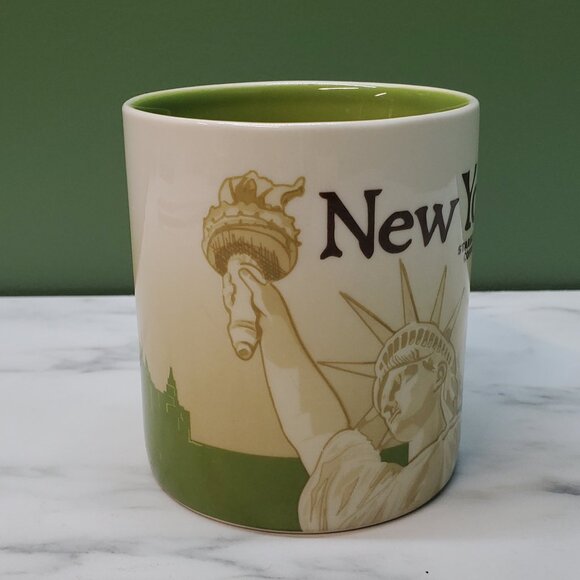 Mug - ☕️ 2012 16oz STARBUCKS New York - Picture 3 of 9